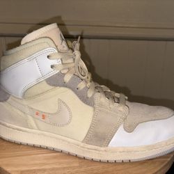Jordan 1 Mid Craft Inside Out White (used)