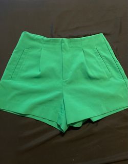 Green shorts