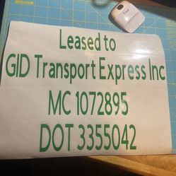 Truck Co Decals