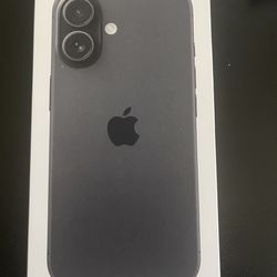 iPhone 16 128GB in black