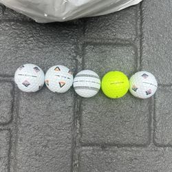 125 Golf Balls Taylor Made tp5 