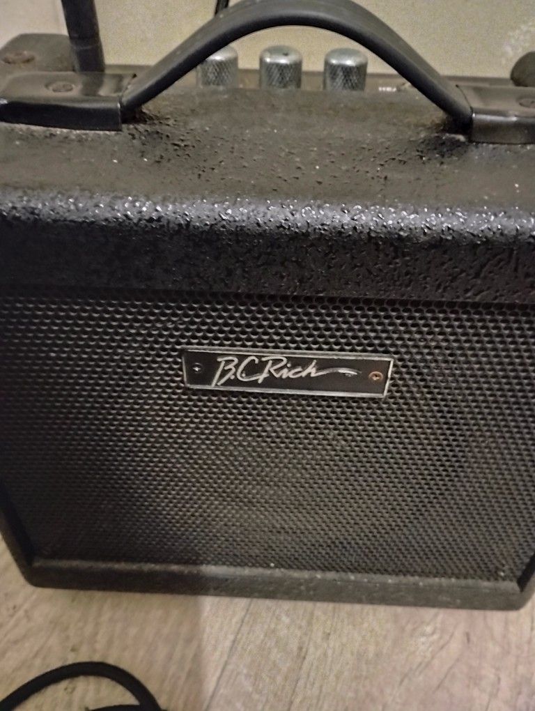 Guitar Amp And Cable
