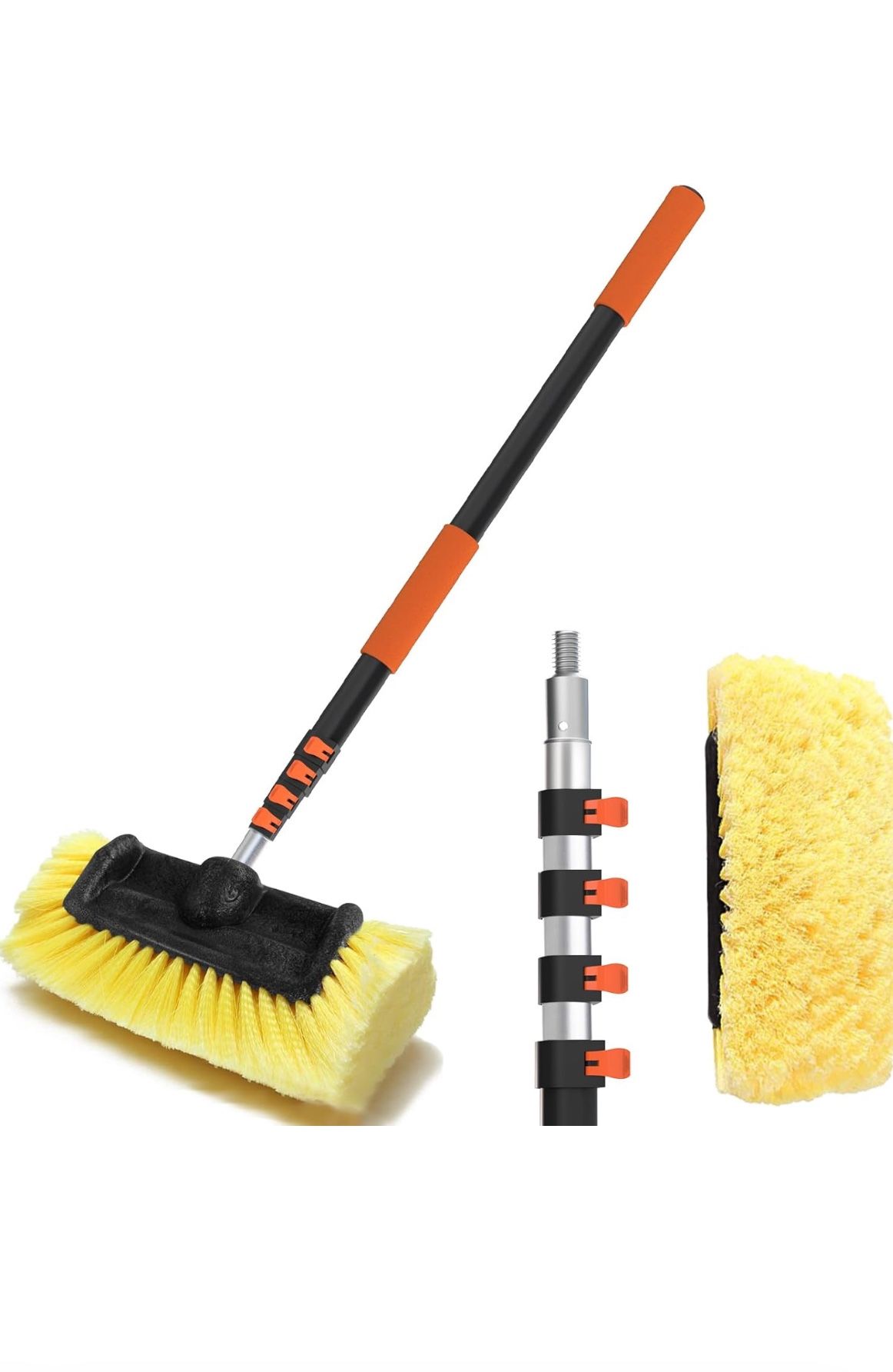 Wash Brush with Long Handle
