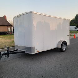 Enclosed Pace Cargo Trailer 