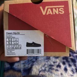 Slip on Vans