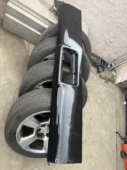 Back Bumper Spoiler For A Silverado GMC