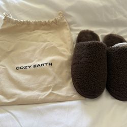 Cozy Earth Puffy Sheep Slippers – Espresso – Women’s Size 6 – NEW