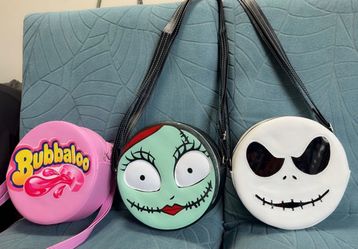 Novelty Round Crossbody Purse Bag
