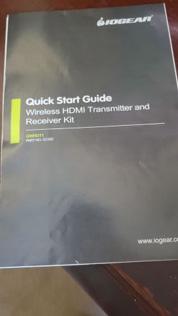 IO Gear wireless HDMI transmitter