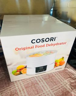 Cosori CO165-FD Food Dehydrator Electric Fruit/ Vegetable Dryer 5 Trays - White