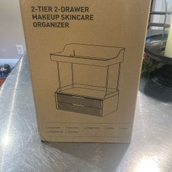 Makeup Skin Care Organizer 2-tier 2 Drawer
