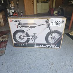 Ramble TRL Razor Electric Bike Brand New Never Taken Out The Or original 📦 