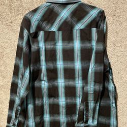 Sovereign Code XL Plaid Shirt