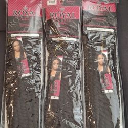 Royal Silk Braid Super Rope Twist 24 Inches Long