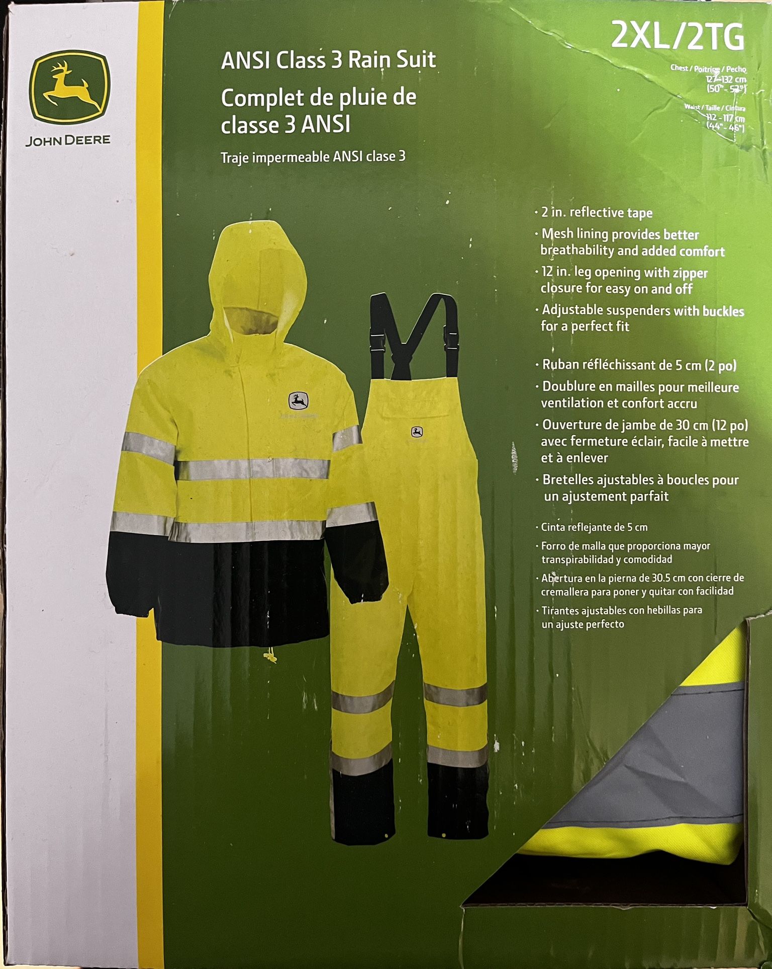 ANSI class 3 Rain Suit 2XL