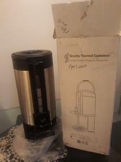 Gravity thermal container