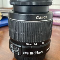 Canon EF-S 18-55mm lens