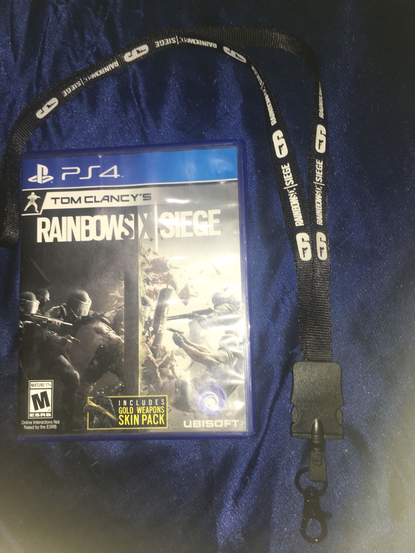 Rainbow six siege lanyards