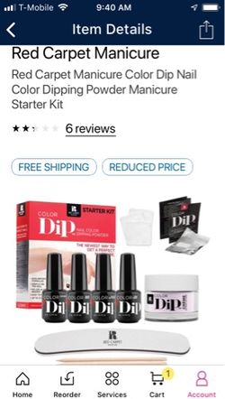 Red carpet manicure set