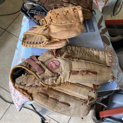 Baseball gloves