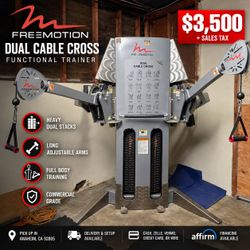 Freemotion Dual Cable Cross Functional Trainer – Commercial Gym Equipment