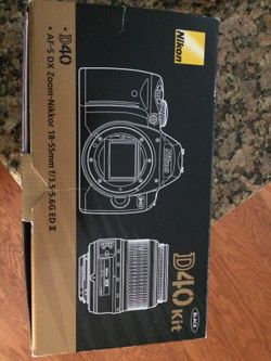 Nikon d40 camera