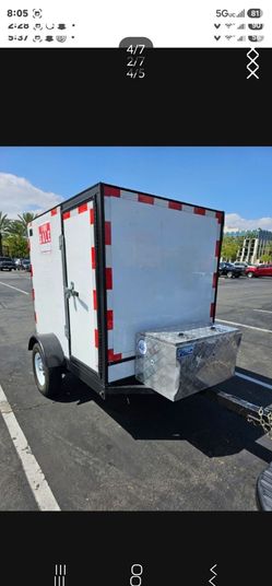 2023 Enclosed Trailer 4X6X5