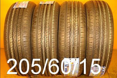 205/60/15 For Sale 4 New Tires We Service Motorcycle Tires