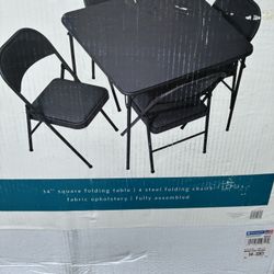 New Set Of Table And Chairs Nuevo 