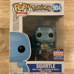 Funko Pop! Pokémon - 504 - Squirtle - Diamond Collection