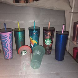 Starbucks tumblers