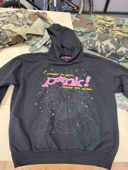 Sp5der Worldwide Punk Sweatshirt Black