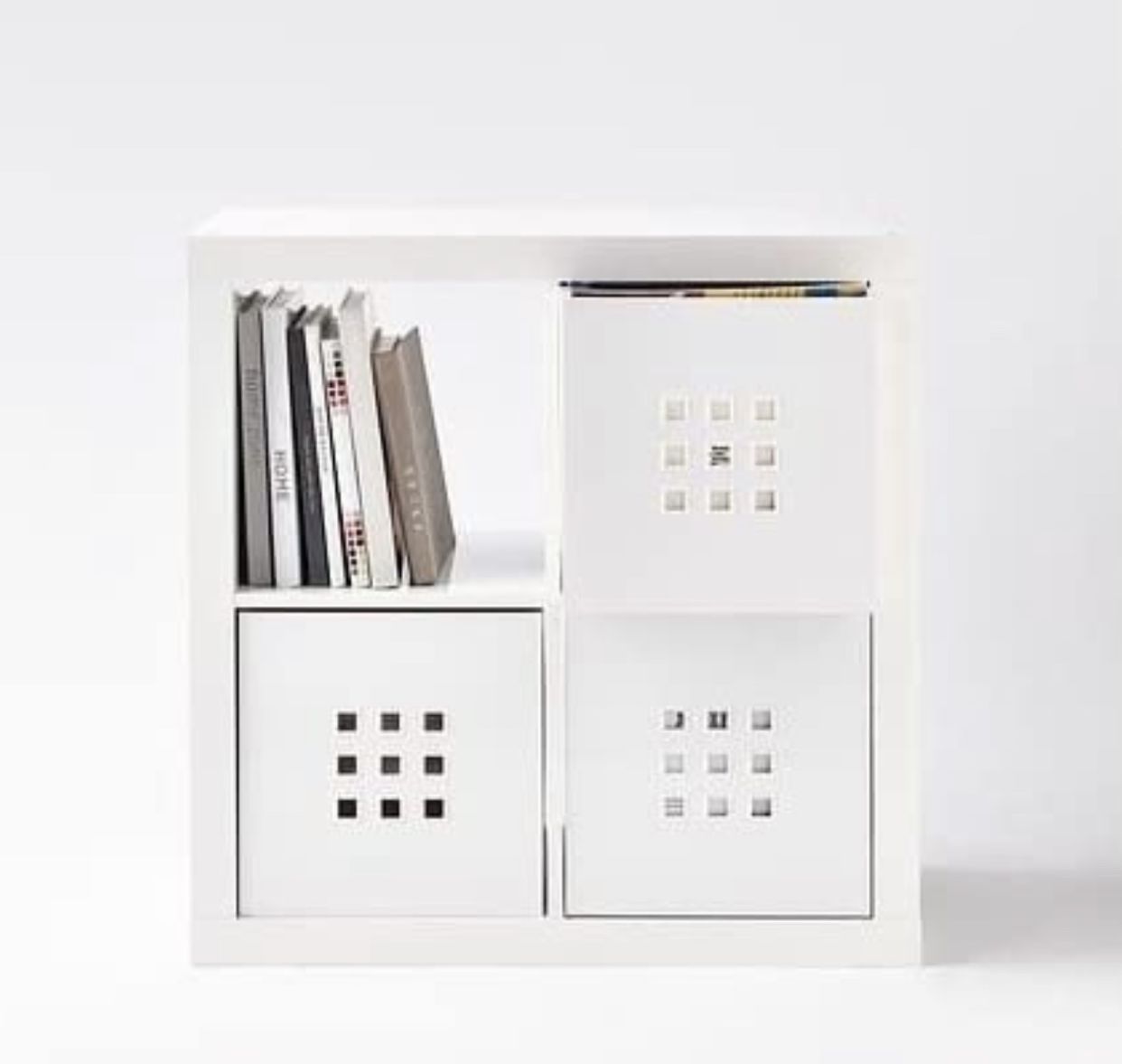 IKEA LEKMAN 102.471.38 two Box, White, unopened. Store price each is $37.99 Color-White Material-Polyester Brand-IKEA Item Dimensions LxWxH-14.96 x