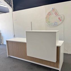 Industrial Office Furniture | Custom Reception Desk | Office,  Schools, Clinics, & Salons