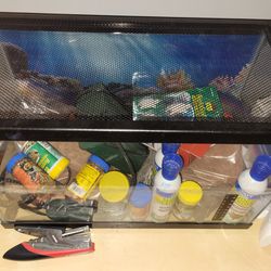 Aquarium For Turtles With Heater , Water Filter Plus 2 Filters Still Not Used Alot Left . Food For Turtles 🐢  Thumbnail