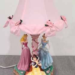 Vintage Disney Princess Lamp Rare! 