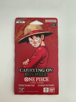One Piece Carrying On His Will OP13 TGC