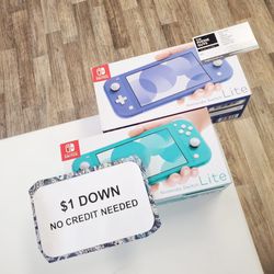 Nintendo Switch Lite - 90 DAY WARRANTY - $1 DOWN - NO CREDIT NEEDED 