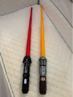 Kids Star Wars lightsaber pair for $5