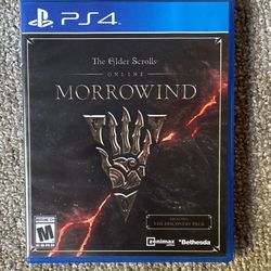 Elder Scrolls Online: Morrowind PS4