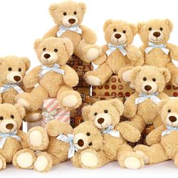 10 Teddy Bears- NEW with Tags