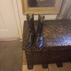 Ropers Leather Blk Size 8
