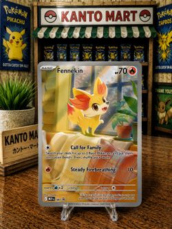 Fennekin Pokemon Card (Chaos Rising)