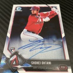Signed SHOHei Obtain Card