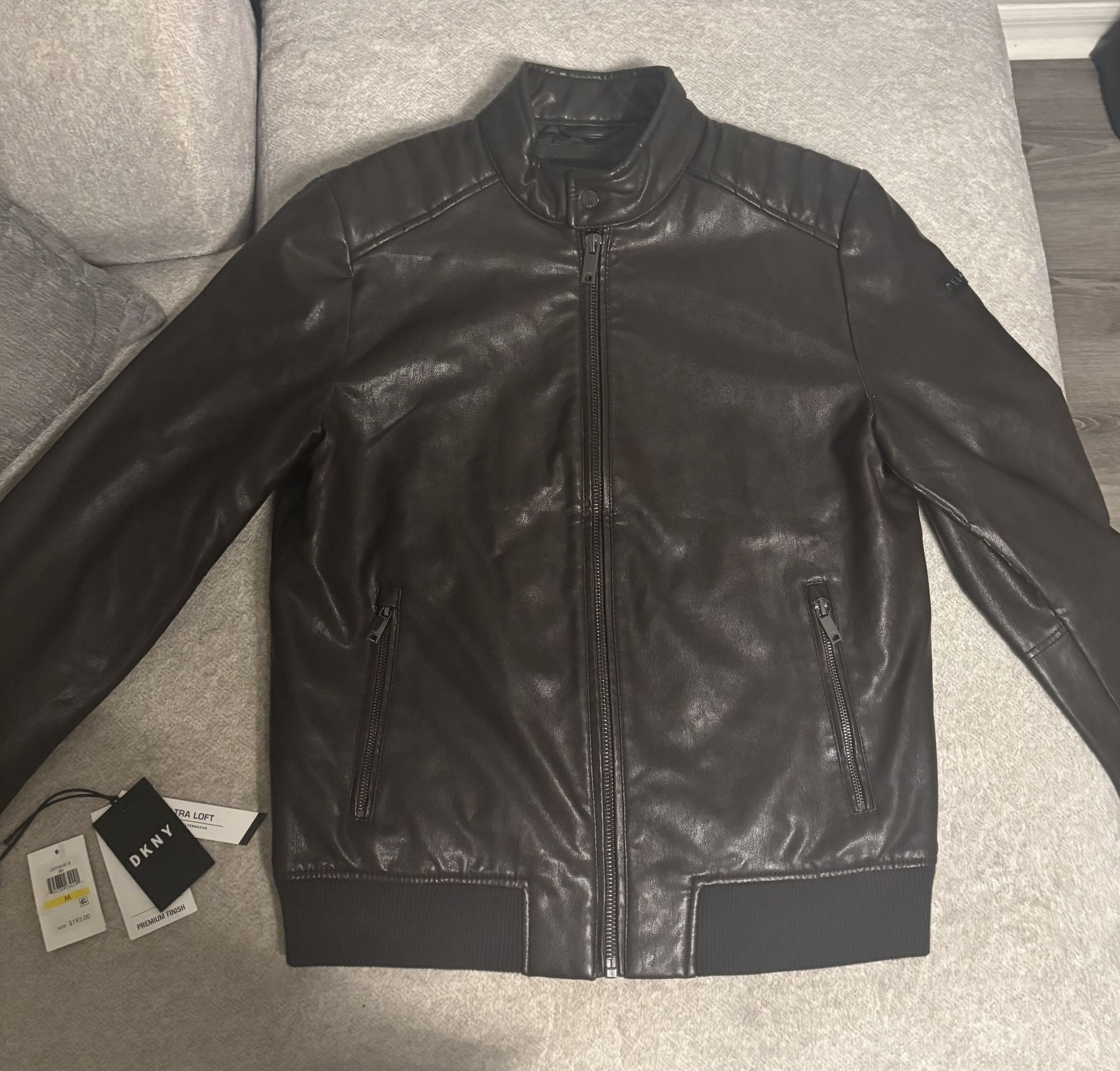 Men’s DKNY Brown Coat Medium