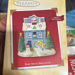 keepsake ornament Electrical spectacle