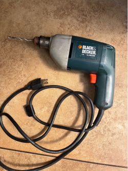 Electric Black  & Decker Drill
