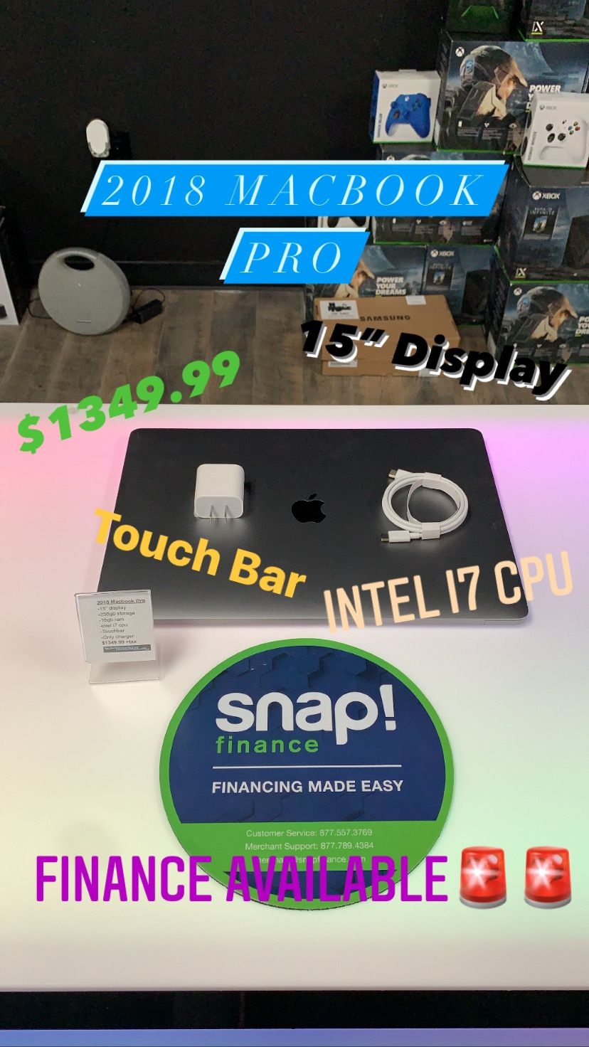 2018 MacBook Pro 256GB Space Grey **GREAT CONDITON**