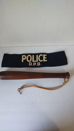 VINTAGE POLICE ARMBAND