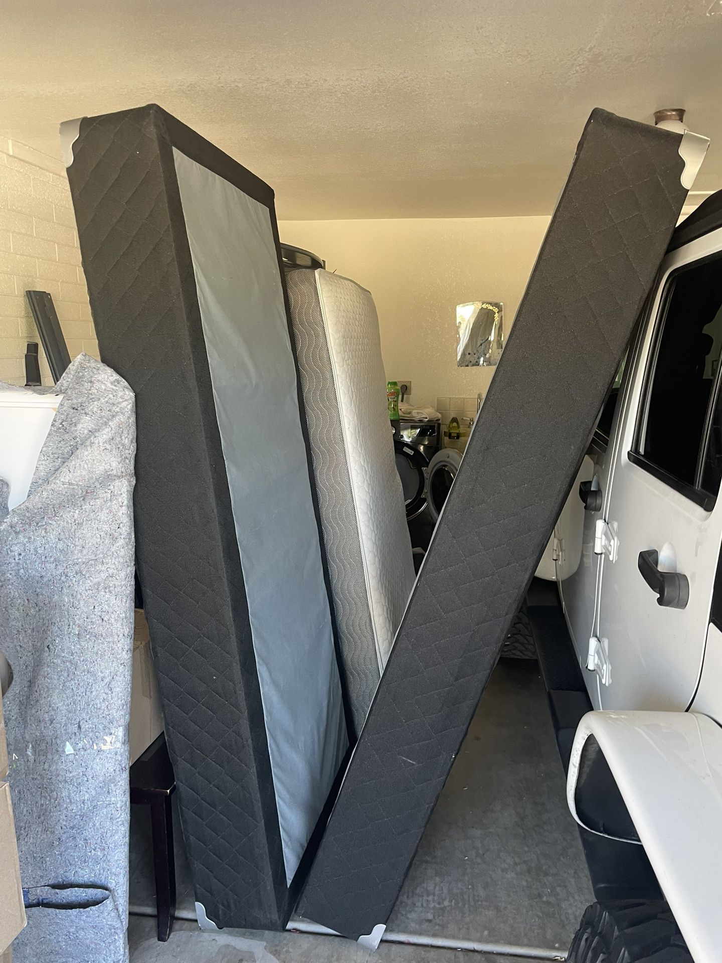 Cal king Box Spring Mattress 